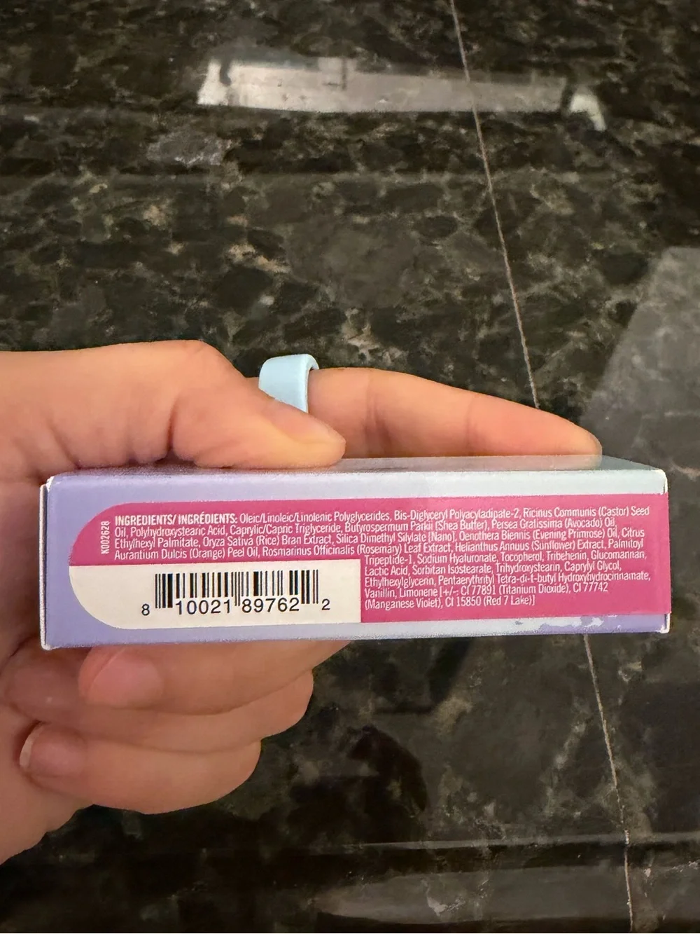 NEW in box - Kosas wet lip oil gloss plumping peptide lip treatment grapesicle